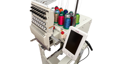 15 needle embroidery machine